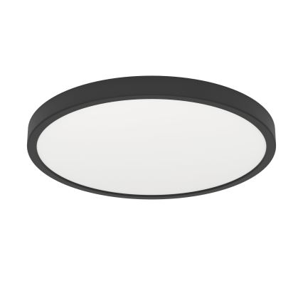 Eglo - Plafonieră LED, 17W, 230V, 2700/4000/6500K, Ø 38,9 cm, neagră