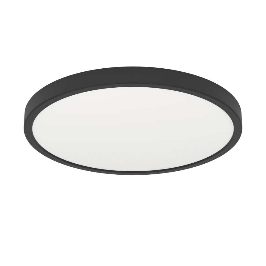 Eglo - Plafonieră LED, 17W, 230V, 2700/4000/6500K, Ø 38,9 cm, neagră