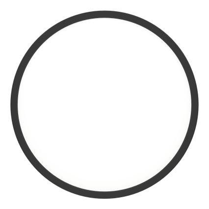 Eglo - Plafonieră LED, 17W, 230V, 2700/4000/6500K, Ø 38,9 cm, neagră