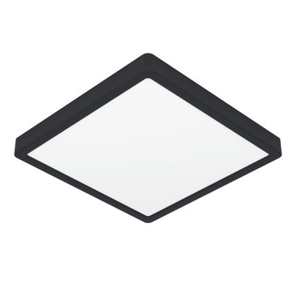 Eglo - Plafonieră LED/13W/230V 2700/4000/6500K 29x29cm neagră