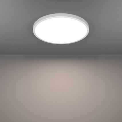 Eglo - Plafonieră LED, 17W/230V, 2700/4000/6500K, Ø 38,9 cm, albă