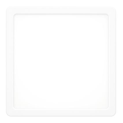 Plafonieră LED Eglo, 10,5 W, 230 V, 2700/4000/6500 K, 22 x 22 cm, albă