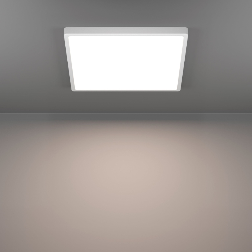 Plafonieră LED Eglo, 17,5W, 230V, 2700/4000/6500K, 39x39 cm, albă