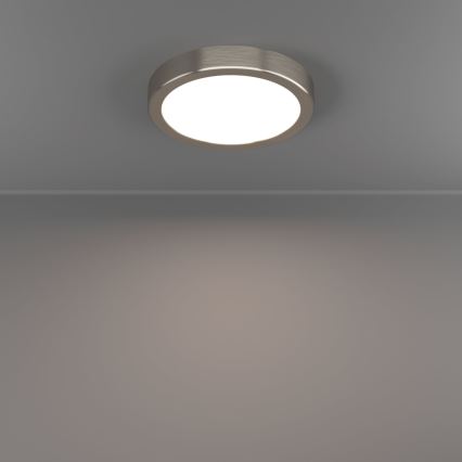 Eglo - Plafonieră LED 7,5 W, 230 V, 2700/4000/6500 K, Ø 16,6 cm, crom mat