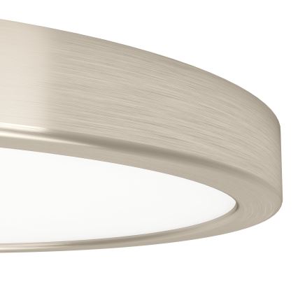 Eglo - Plafonieră LED, 14,2W, 230V, 2700/4000/6500K, Ø 27,8 cm, crom mat