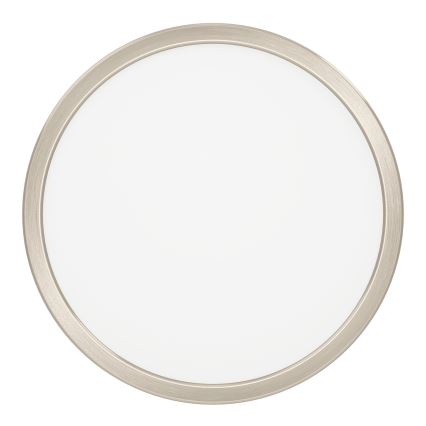 Eglo - Plafonieră LED, 14,2W, 230V, 2700/4000/6500K, Ø 27,8 cm, crom mat