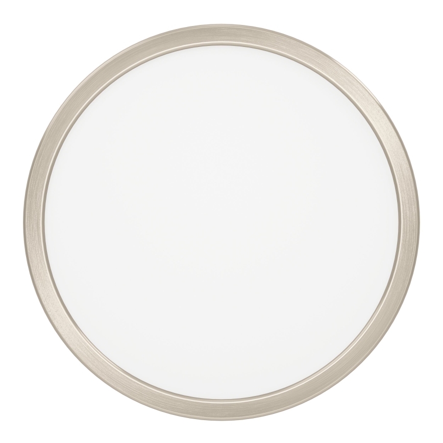 Eglo - Plafonieră LED, 14,2W, 230V, 2700/4000/6500K, Ø 27,8 cm, crom mat