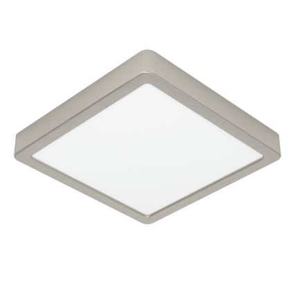 Eglo - Plafonieră LED 10,5 W, 230 V, 2700/4000/6500 K, 22 x 22 cm, crom mat