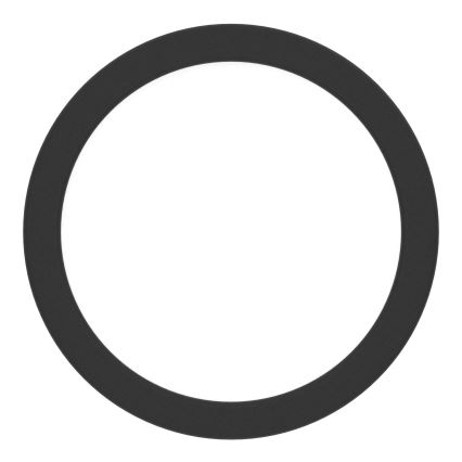 Eglo - Plafonieră LED pentru baie, 7,5 W, 230 V, Ø 16,6 cm, IP44, negru