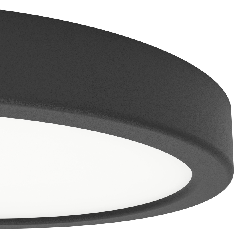 Eglo - Plafonieră LED pentru baie, 11,5W/230V, 2700/4000/6500K, Ø 21,1 cm, IP44, negru