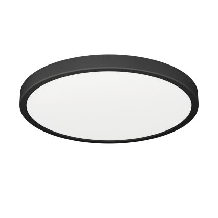 Eglo - Plafonieră LED pentru baie, 14,2W, 230V, 2700/4000/6500K, Ø 27,8 cm, IP44, negru