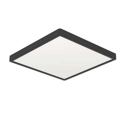 Eglo - Plafonieră LED pentru baie, 7W, 230V, 2700/4000/6500K, 15x15 cm, IP44, negru