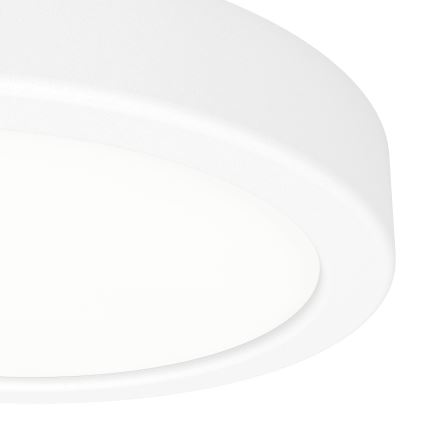 Eglo - Plafonieră LED pentru baie, 7,5 W, 230 V, 2700/4000/6500 K, Ø 16,6 cm, IP44, alb