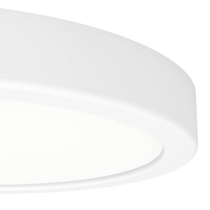 Eglo - Plafonieră LED pentru baie, 11,5 W/230 V, Ø 21,1 cm, IP44, albă
