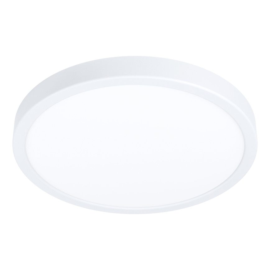 Eglo - Plafonieră LED pentru baie, 14,2 W, 230 V, 2700/4000/6500 K, Ø 27,8 cm, IP44, alb