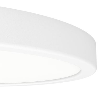 Eglo - Plafonieră LED pentru baie, 14,2 W, 230 V, 2700/4000/6500 K, Ø 27,8 cm, IP44, alb