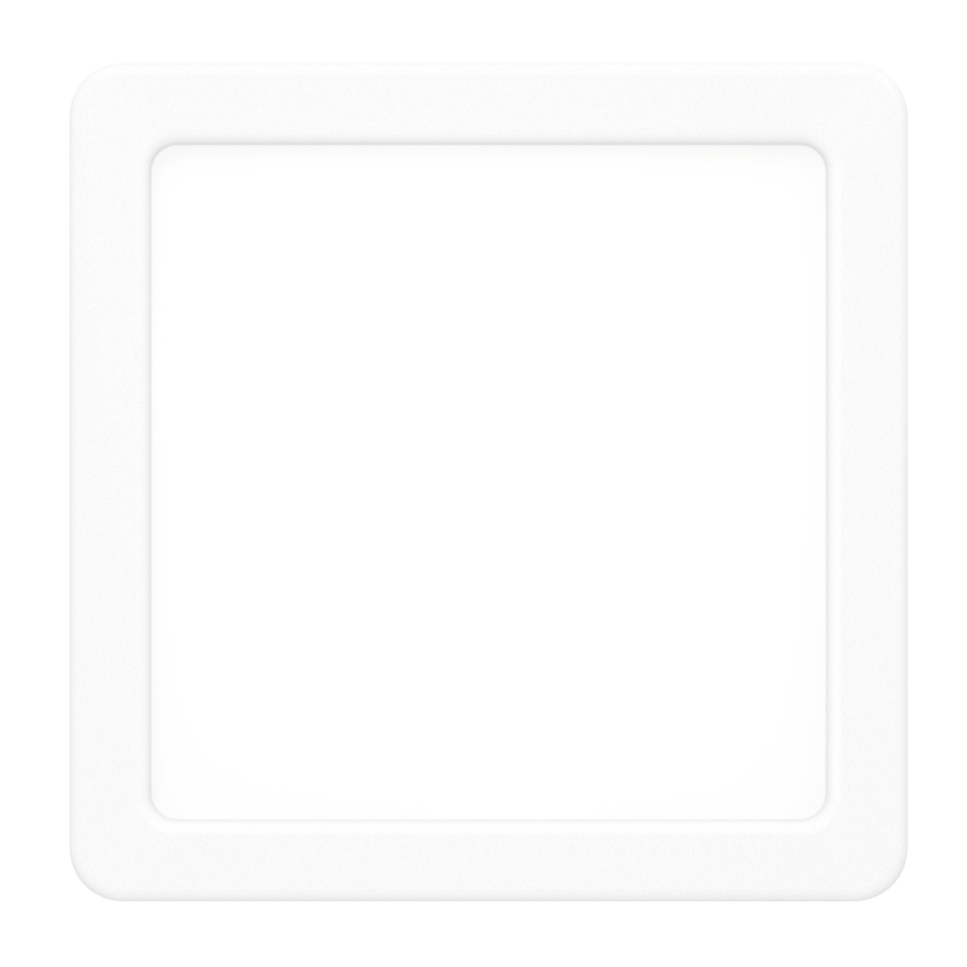 Eglo - Plafonieră LED pentru baie, 7 W, 230 V, 15 x 15 cm, IP44, albă