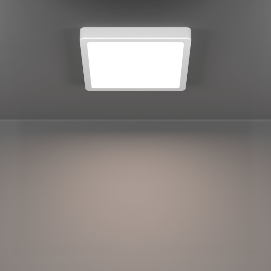 Eglo - LED Plafonieră pentru baie LED/10,5W/230V 2700/4000/6500K 22x22 cm IP44 albă