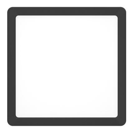 Eglo - Plafonieră LED RGBW dimmabilă pentru baie LED/10,5W/230V 2700-6500K 22x22 cm IP44 negru