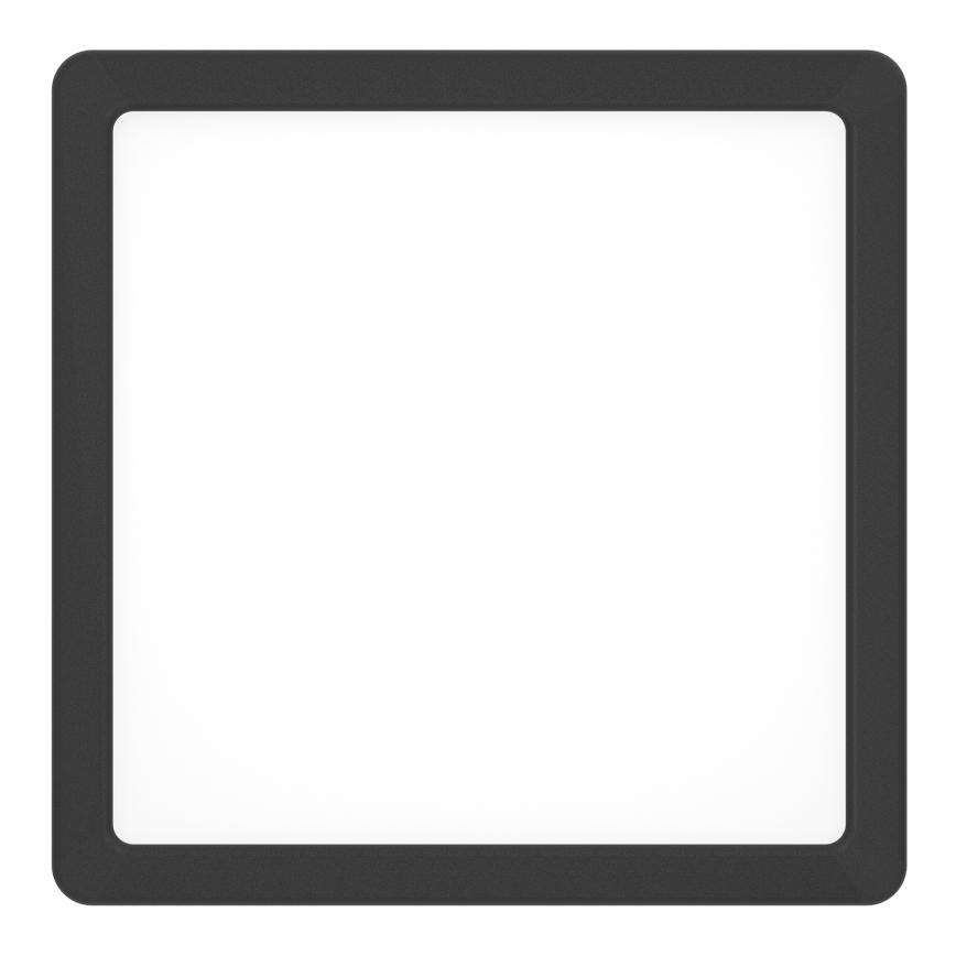 Eglo - Plafonieră LED RGBW dimmabilă pentru baie LED/10,5W/230V 2700-6500K 22x22 cm IP44 negru