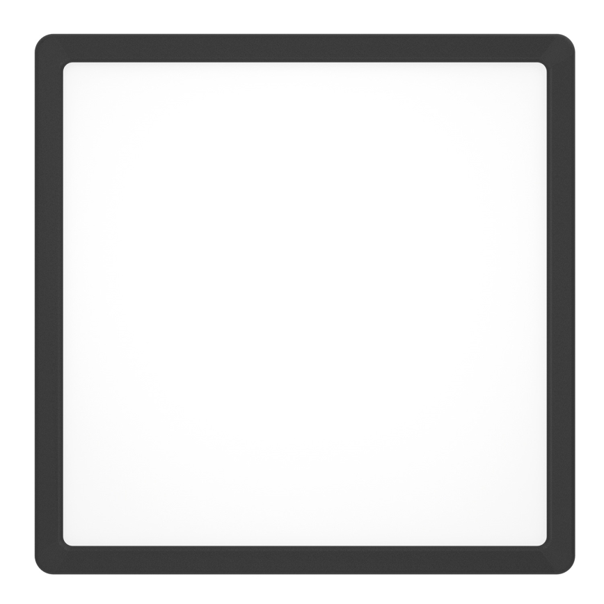 Eglo - LED RGBW plafonieră dimabilă pentru baie LED/13,5W/230V 2700-6500K 29,5x29,5 cm IP44 neagră