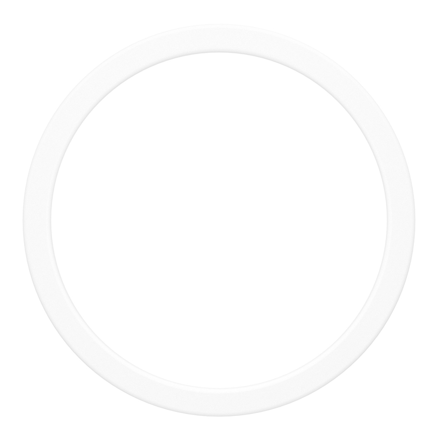 Eglo - Plafonieră de baie LED RGBW dimabilă, 11,2 W/230 V, 2700-6500 K, Ø 21,1 cm, IP44, albă