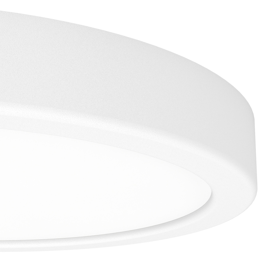 Eglo - Plafonieră de baie LED RGBW dimabilă, 11,2 W/230 V, 2700-6500 K, Ø 21,1 cm, IP44, albă