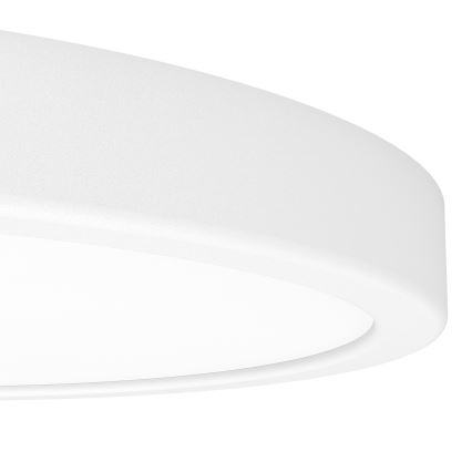 Eglo - Plafonieră LED RGBW reglabilă pentru baie, 14,3W/230V, 2700-6500K, Ø 27,8 cm, IP44, albă