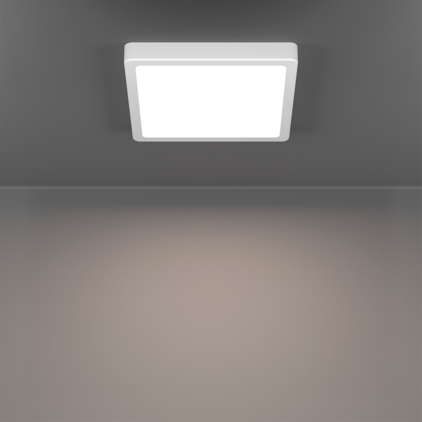 Eglo - Plafonieră LED RGBW dimmabilă pentru baie LED/10,5W/230V 2700-6500K 22x22 cm IP44 albă