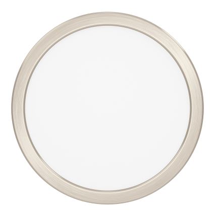 Eglo - Plafonieră LED RGBW dimabilă pentru baie LED/11,2W/230V 2700-6500K Ø 21,1 cm IP44 crom mat