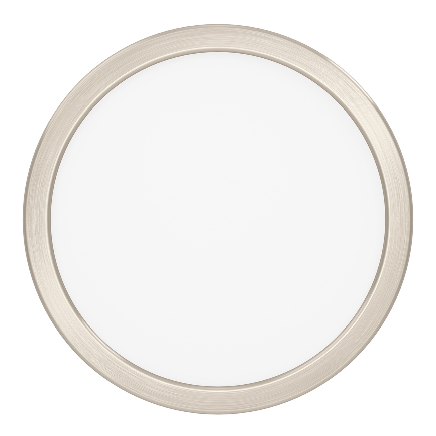 Eglo - Plafonieră LED RGBW dimabilă pentru baie LED/11,2W/230V 2700-6500K Ø 21,1 cm IP44 crom mat