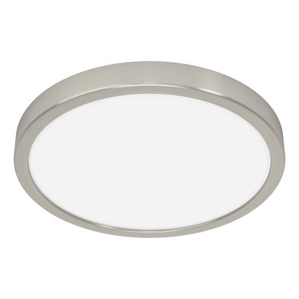 Eglo Plafonieră LED RGBW dimabilă pentru baie, 14,3 W, 230 V, 2700-6500 K, Ø 27,8 cm, IP44, crom mat