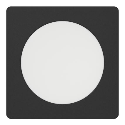 Eglo - Spot LED încastrat LED/6,3W/230V 2700/4000/6500K 11,9x11,9 cm negru
