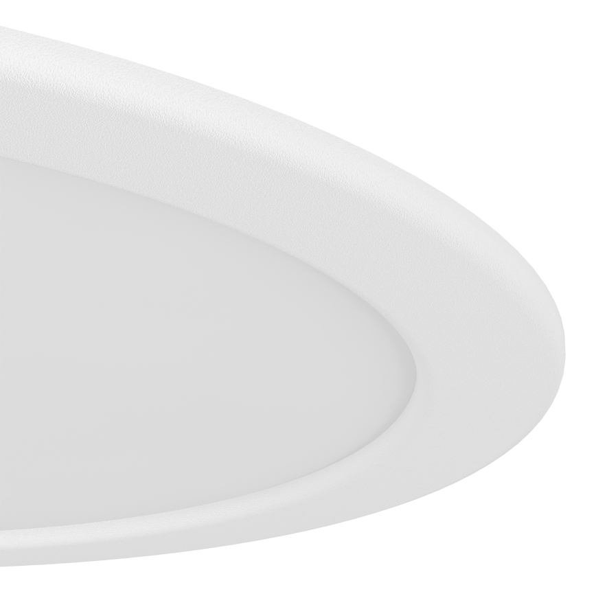 Eglo - Plafonieră LED încastrată 18,5 W, 230 V, 2700/4000/6500 K, Ø 21,6 cm, alb