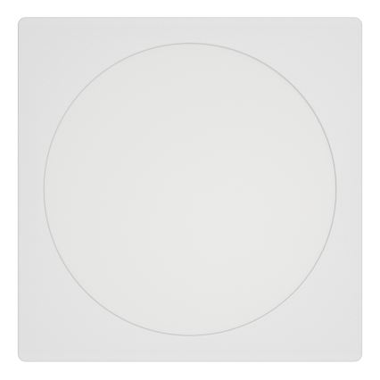 Eglo - Plafonieră LED încastrată, 18,5W, 230V, 2700/4000/6500K, 21,6x21,6 cm, albă