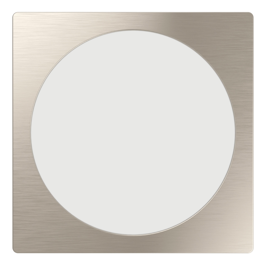 Eglo - Corp de iluminat încastrat LED/18,5W/230V 2700/4000/6500K 21,6x21,6 cm crom mat