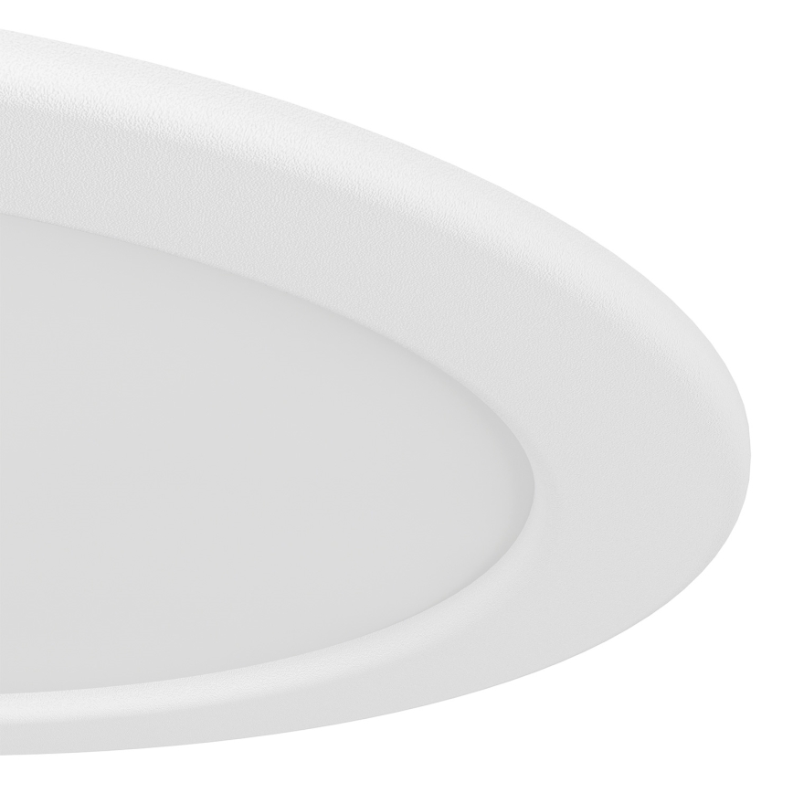 Eglo - Corp de iluminat LED încastrat pentru baie LED/6,3W/230V 2700/4000/6500K Ø 11,9 cm IP44 alb