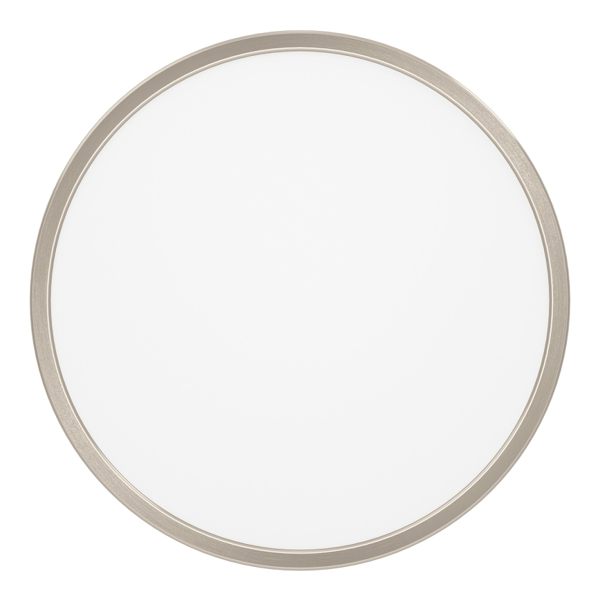 Eglo - Plafonieră LED RGBW dimabilă pentru baie LED/17,5W/230V 2700-6500K diam. 38,9 cm IP44 crom mat