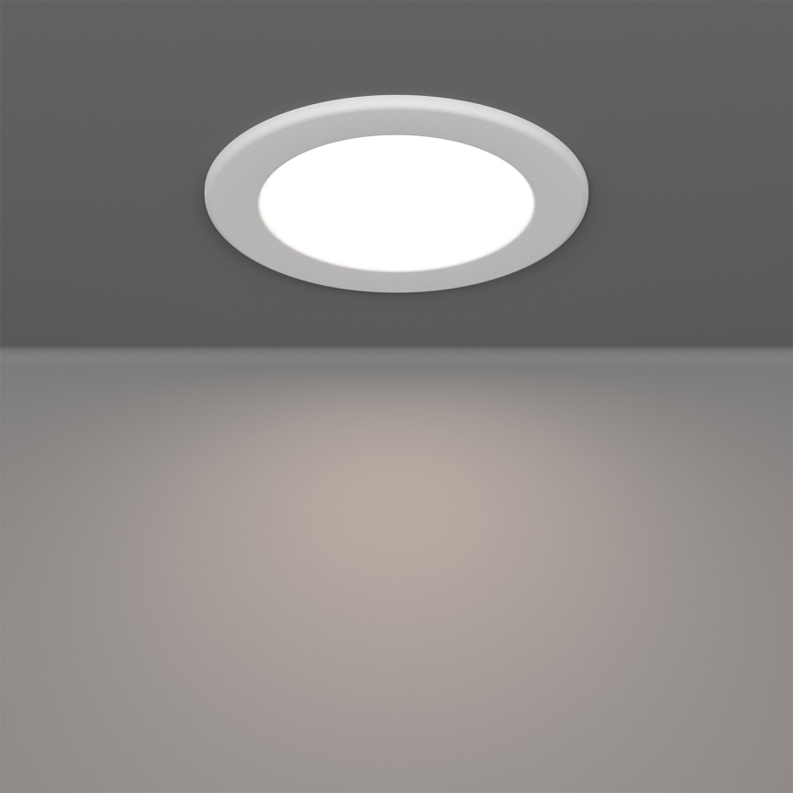 Eglo - Corp de iluminat LED RGBW dimmabil, încastrat pentru baie, LED/5W/230V 2700-6500K Ø 12 cm IP44 alb