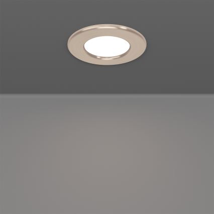 Eglo - Set 3x LED RGBW dimabil, spot încastrat pentru baie, LED/2,8W/230V, 2700-6500K, Ø 8,8 cm, IP44, crom mat