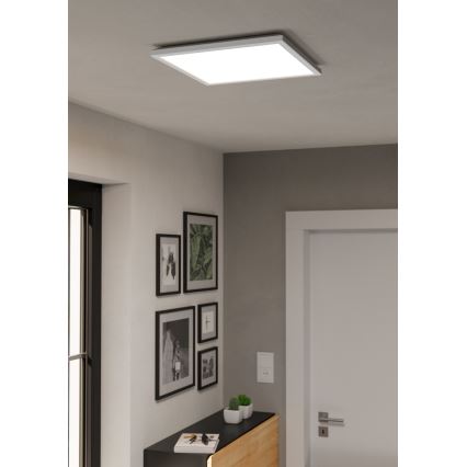 Eglo - Plafonieră LED RGBW reglabilă pentru baie LED/17,6W/230V 2700-6500K 39x39 cm IP44 albă ZigBee