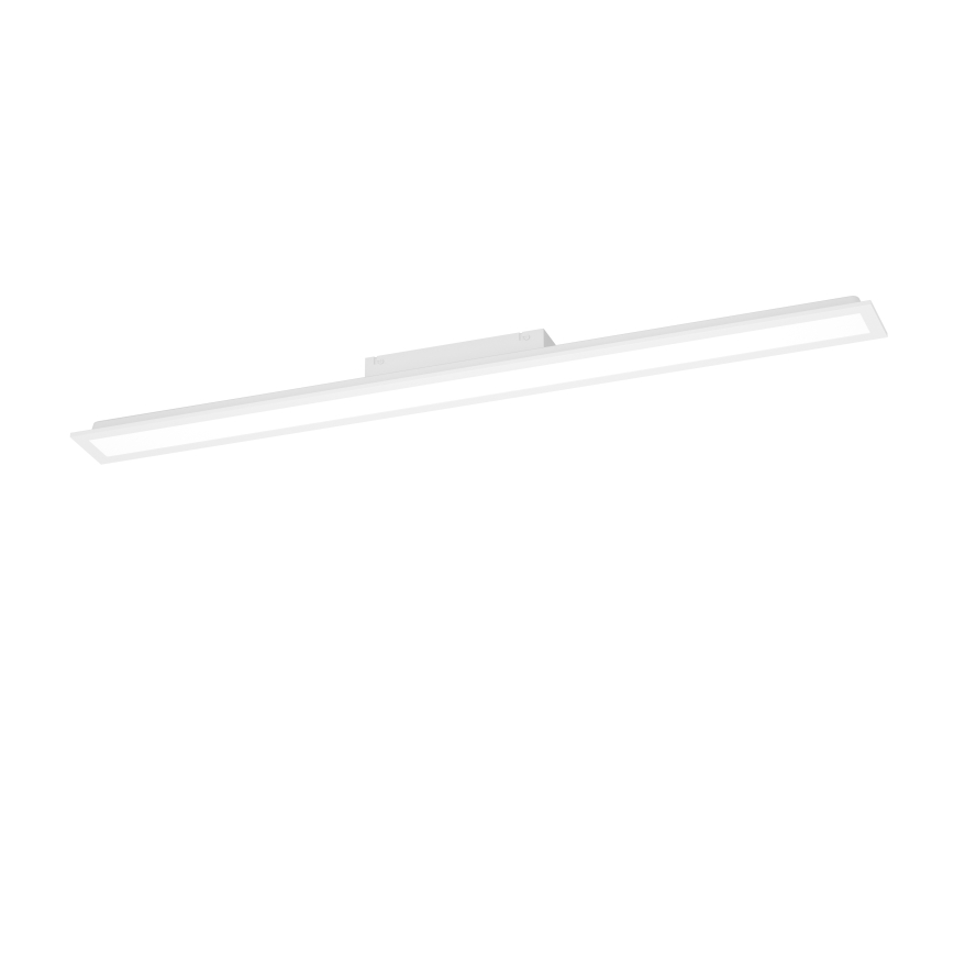Eglo - Plafonier LED aplicat dimabil, 28,3W/230V, 2700-6500K, 120x15 cm, alb + telecomandă