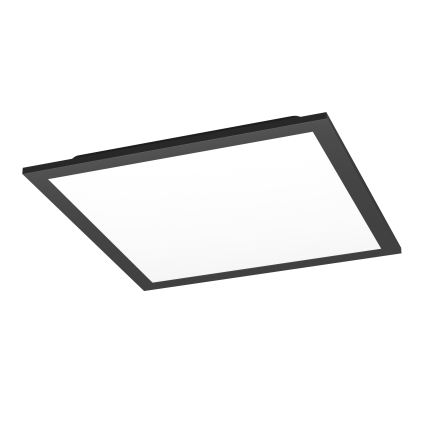 Eglo - Plafonieră LED RGBW dimabilă LED/14W/230V 2700-6500K 30x30 cm neagră