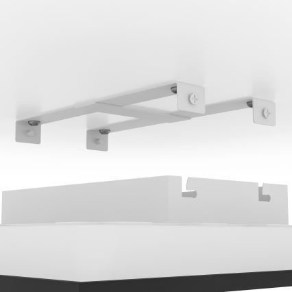 Eglo - Plafonieră LED RGBW reglabilă LED/19W/230V 2700-6500K 40x40 cm neagră