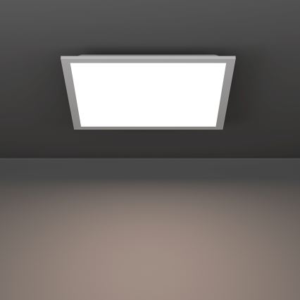 Eglo - Plafonieră LED RGBW dimmabilă, 19W, 230V, 2700-6500K, 40x40 cm, alb