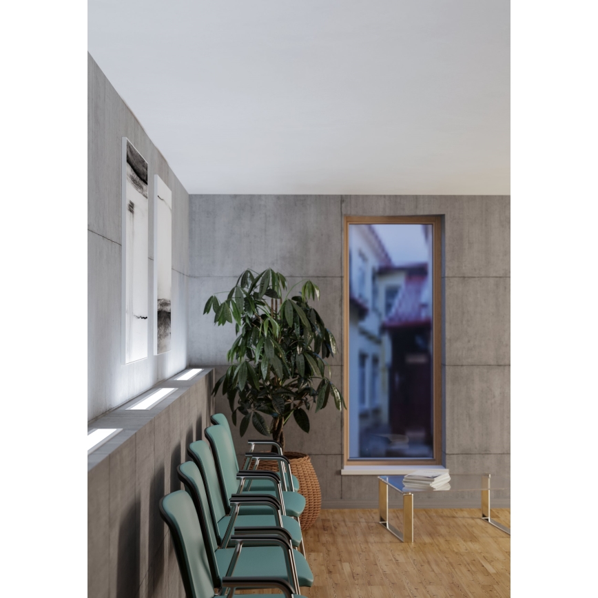 Eglo - Panou LED aplicat RGBW dimerizabil, 28 W, 230 V, 2700-6500 K, 120 x 15 cm, alb