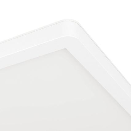 Eglo - Plafonieră LED pentru baie, 16,4 W, 230 V, 29x29 cm, IP54, alb