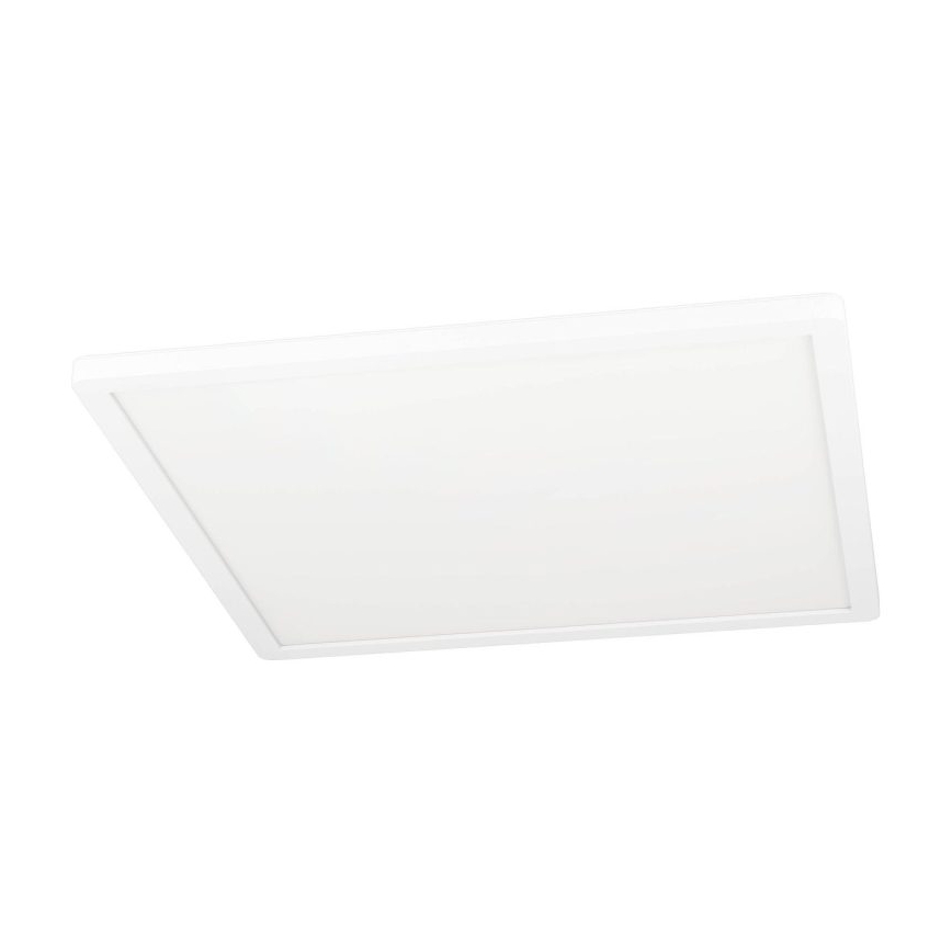 Eglo - Plafonieră LED pentru baie, 20,2 W, 230 V, 39 x 39 cm, IP54, albă
