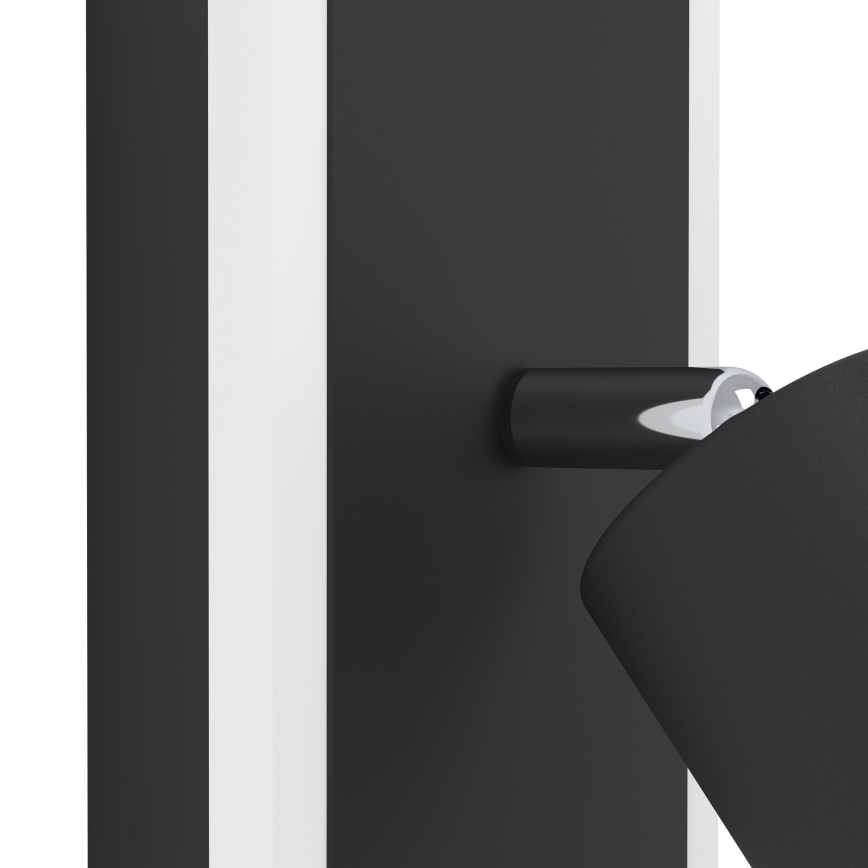 Eglo - Aplica spot LED de perete, 7W/230V, neagră