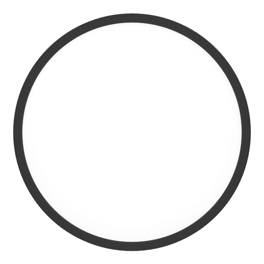 Eglo - Plafonieră LED pentru baie, dimabilă RGBW, 17,5 W, 230 V, 2700–6500 K, Ø 38,9 cm, IP44, negru